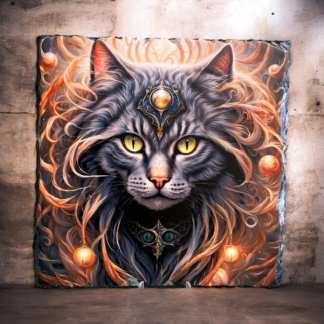 MYSTIC BROWN CAT SLATE