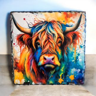 HIGHLAND COW SLATE