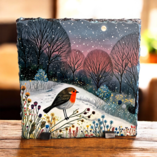 WINTER ROBIN SLATE DESIGN 2