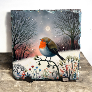 WINTER ROBIN SLATE DESIGN 3