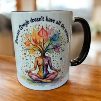 BECAUSE GOOGLE MUG