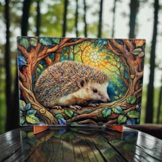 HEDGEHOG GLASS CHOPPING BOARD