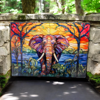 ELEPHANT GLASS CHOPPING BOARD