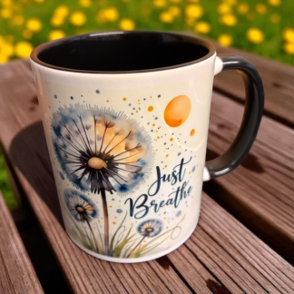 JUST BREATHE MUG